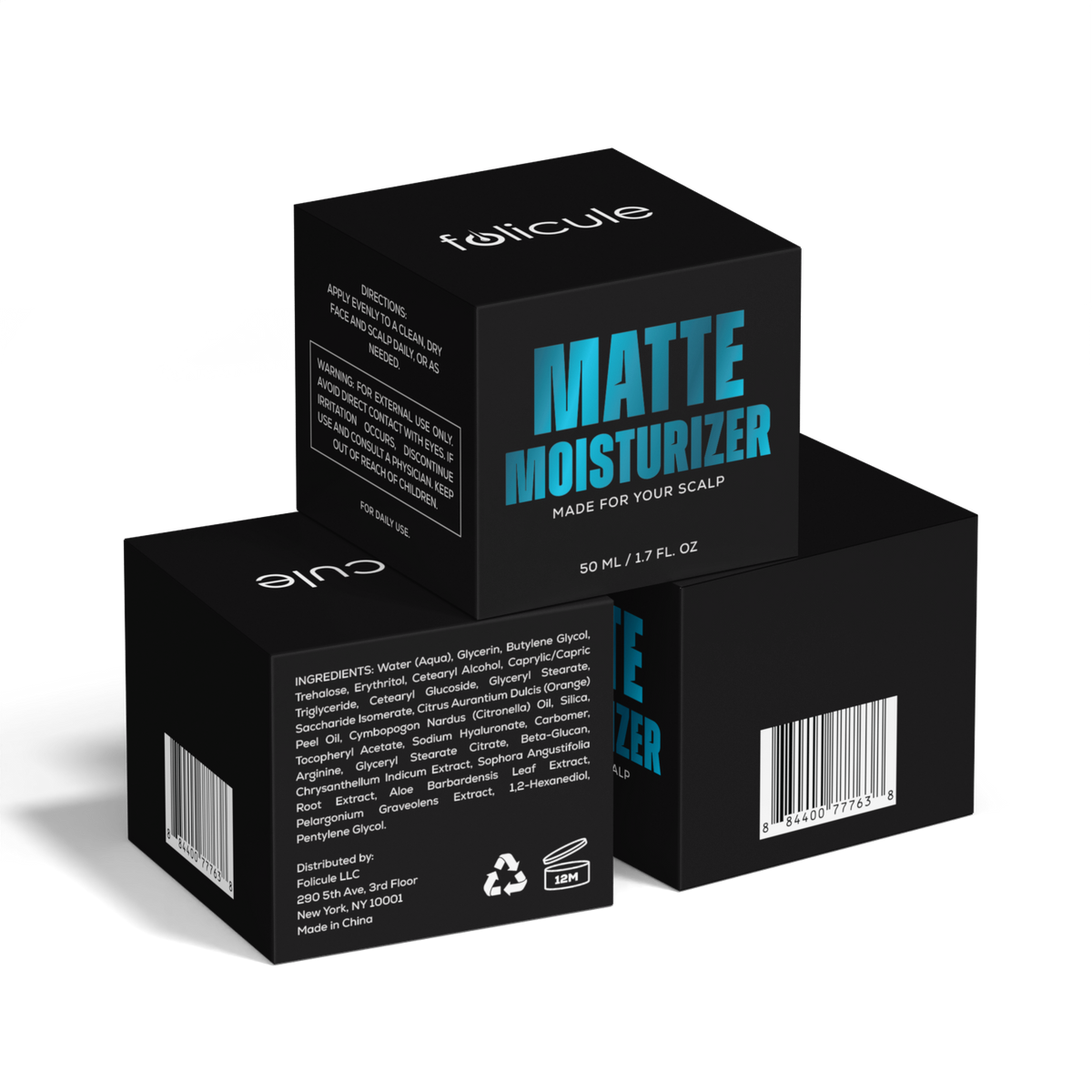 Matte Moisturizer carton