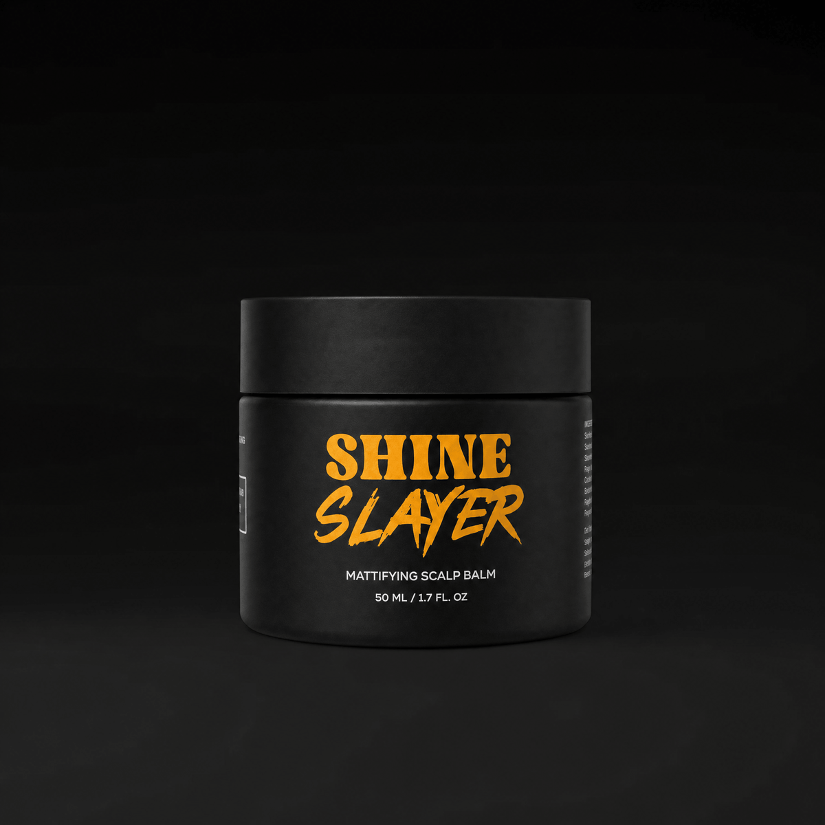 Folicule Shine Slayer mattifying scalp balm jar
