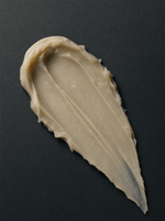 A smear of Shine Slayer showing the balm texture